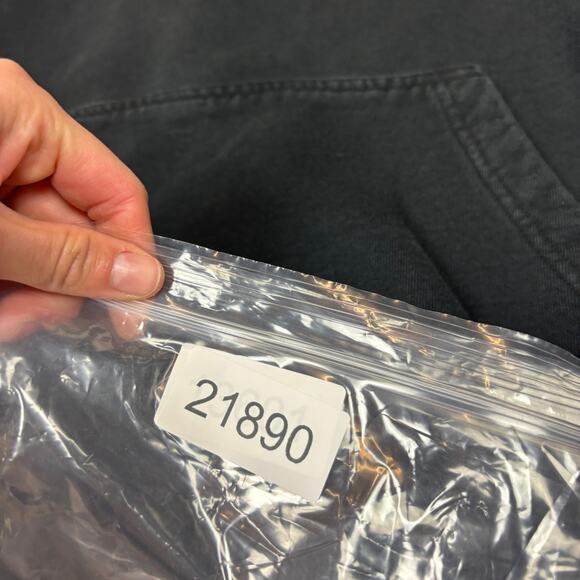 Ksubi 4x4 Biggie Hoodie Jet Black Men's Small Oversized Streetwear Skate - Picture 10 of 10